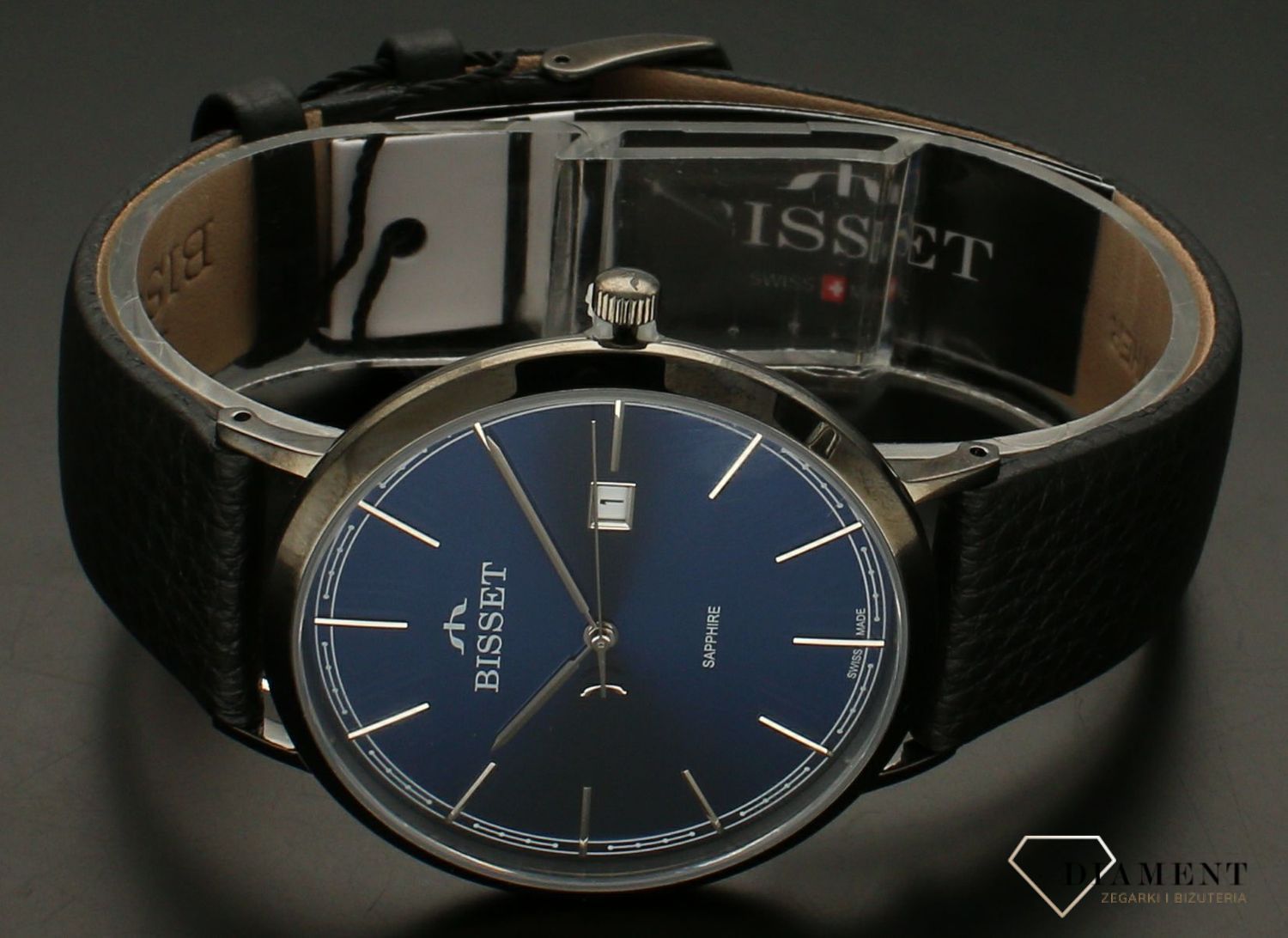 Zegarek męski Bisset granatowy BSCF61.jpg